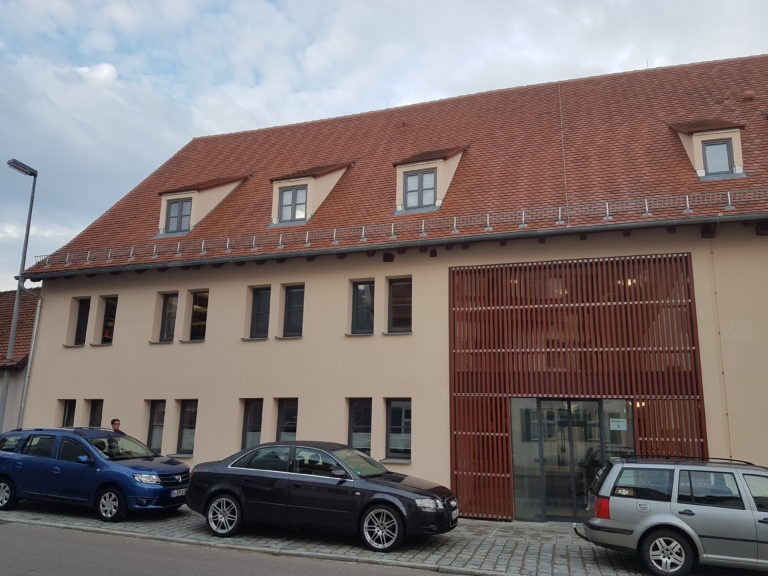 Sanierung eines Geschäftsgebäudes in der Altstadt von Nördlingen